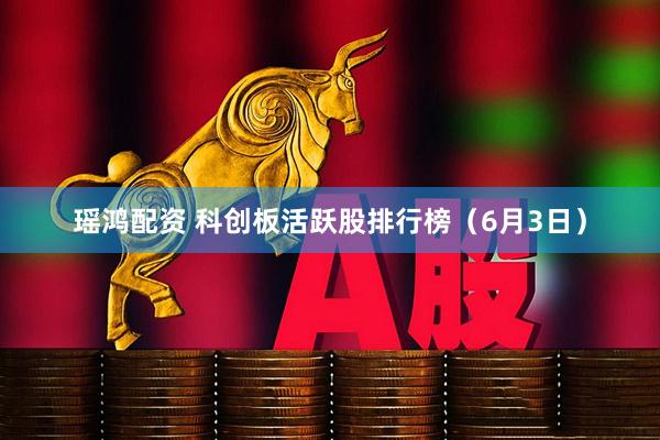 瑶鸿配资 科创板活跃股排行榜（6月3日）
