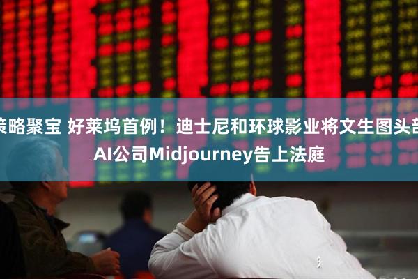 策略聚宝 好莱坞首例！迪士尼和环球影业将文生图头部AI公司Midjourney告上法庭
