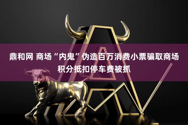 鼎和网 商场“内鬼”伪造百万消费小票骗取商场积分抵扣停车费被抓